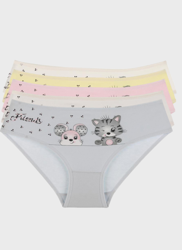 Briefs for girls Donella - 5 pcs/pack.