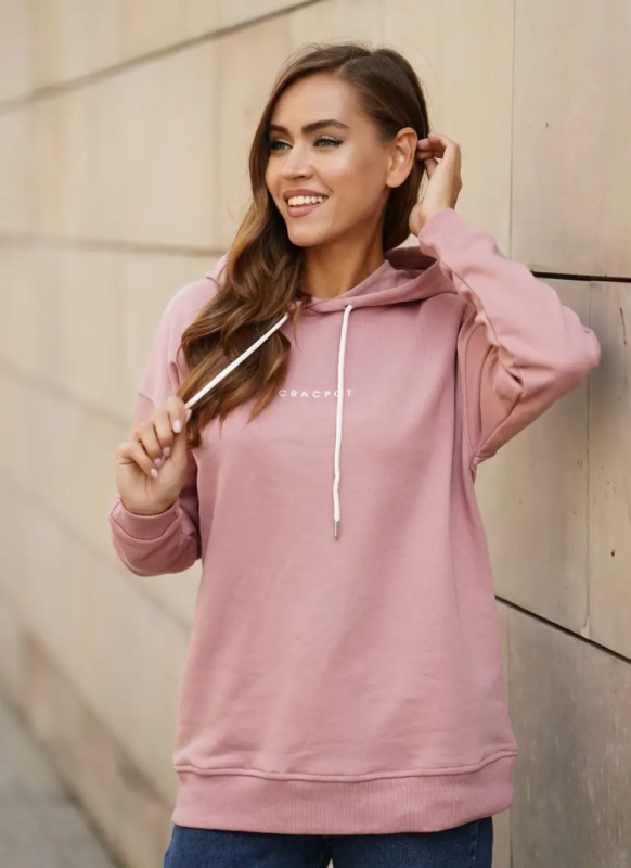 Women's hoodie with hood CRACPOT