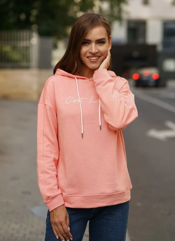 Women's hoodie with hood CRACPOT