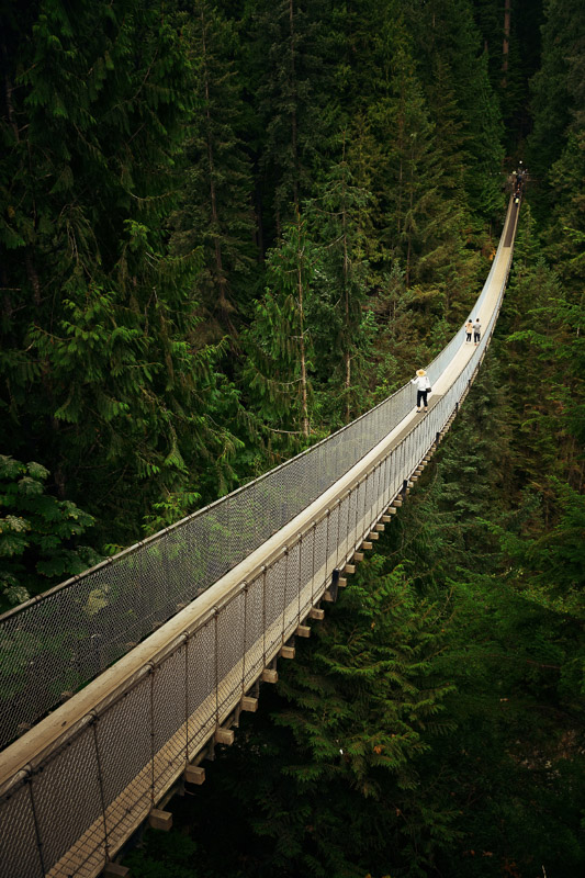 capilano suspension bridge vancouver canada