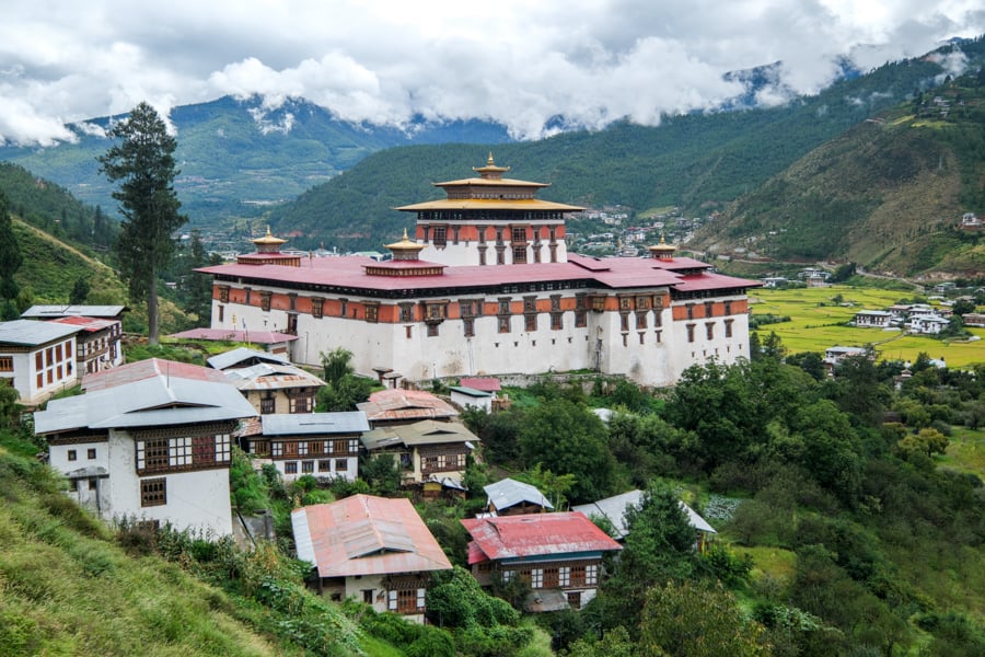 Rinpung Dzong Paro Bhutan Travel Itinerary 7 Days Best Things To Do