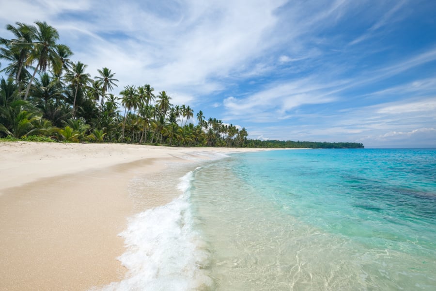 Pantai Mandel Beach Banggai Islands Luwuk Sulawesi Indonesia Travel Guide Itinerary